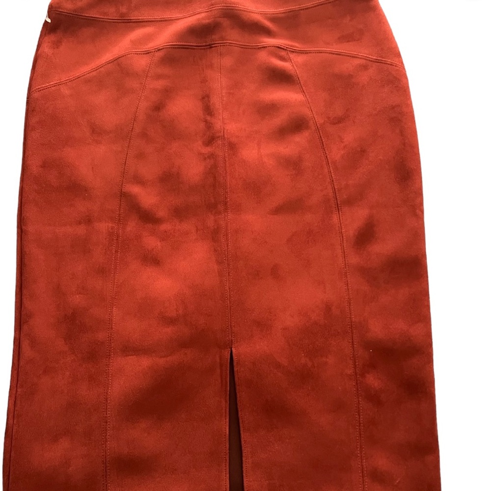 Marc New York Burgundy Full Control Waistband Skirt Size Small